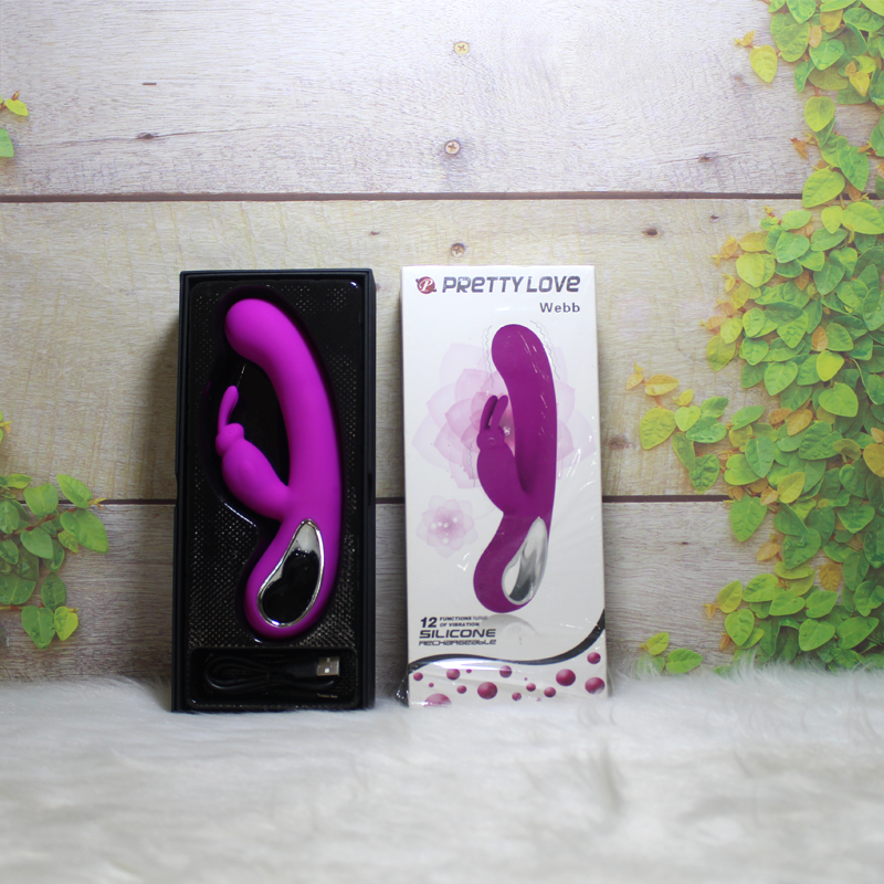 Dương vật giả cầm tay đa năng Prettylove Webb| Đồ chơi tình dục nữ