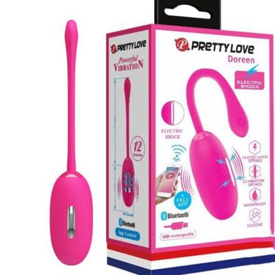 (HN) Trứng Rung Siêu Mềm 12 Chế Độ Prettylove Doreen