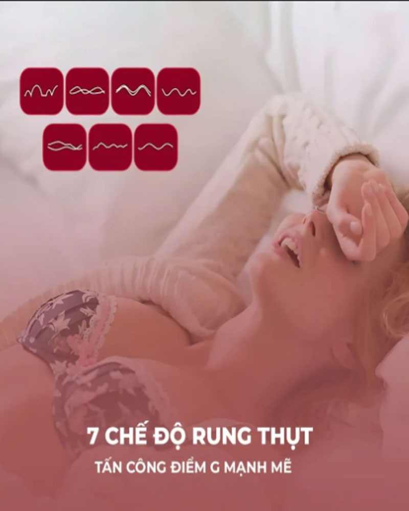 Dương Vật 2 Đầu Rung Hút Đẩy Svakom Veromca