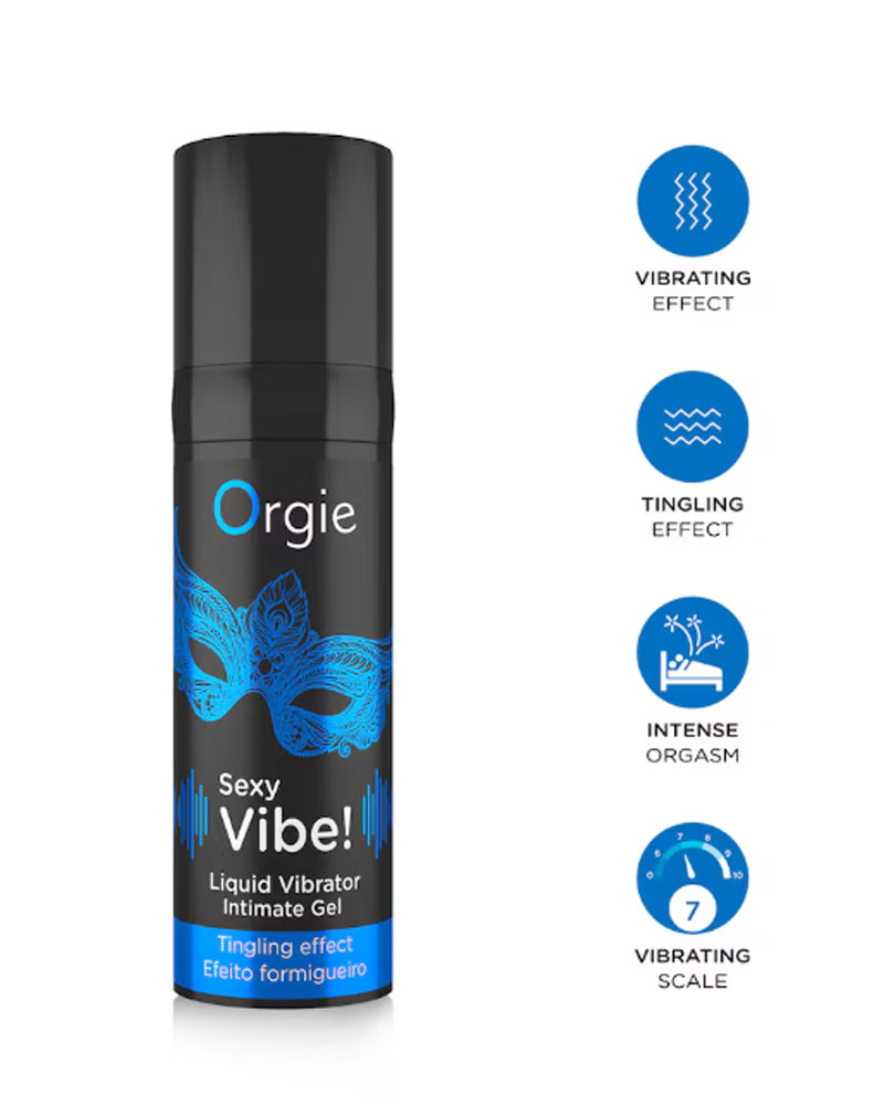 Gel bôi trơn kích thích cao cấp Orgie Sexy Vibe 15ml Gel bôi trơn kích thích cao cấp Orgie Sexy Vibe 15ml