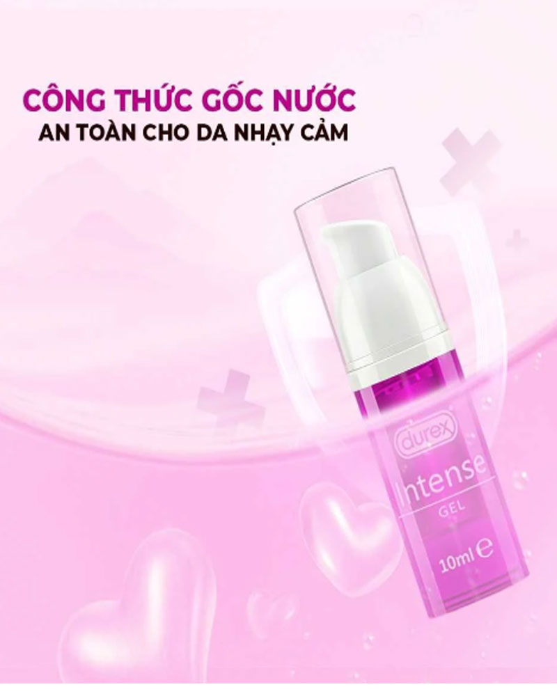Gel bôi trơn kích thích và tăng khoái cảm nữ Durex Intense Orgasmic Gel 10ml