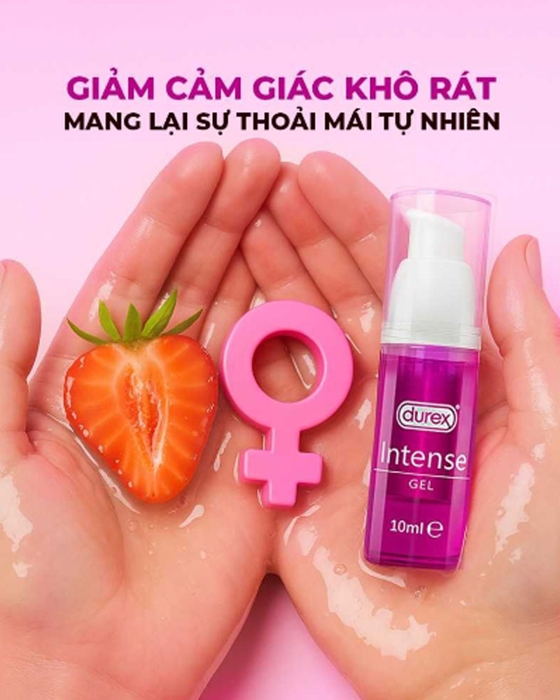 Gel bôi trơn kích thích và tăng khoái cảm nữ Durex Intense Orgasmic Gel 10ml