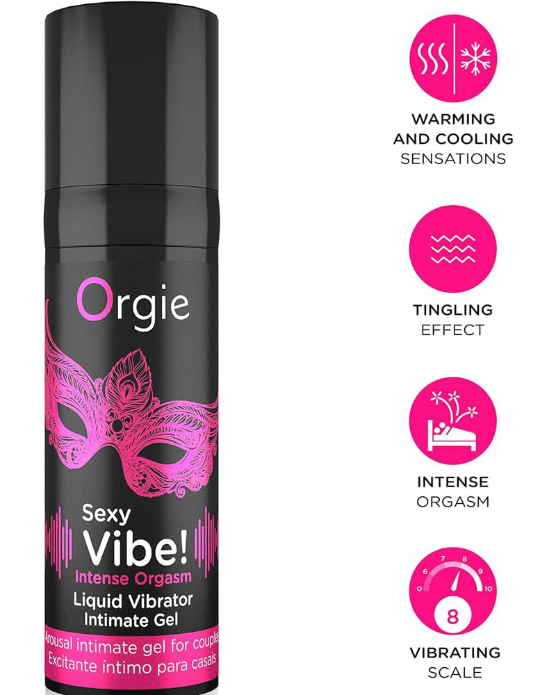 Gel bôi kích thích nữ Orgie Sexy Vibe Intense Orgasm 15ml