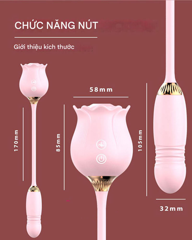 Máy Massage Vùng Kín Đa Năng – Rung, Thụt, Bú Mút Thư Giãn Máy Massage Vùng Kín Đa Năng – Rung, Thụt, Bú Mút Thư Giãn