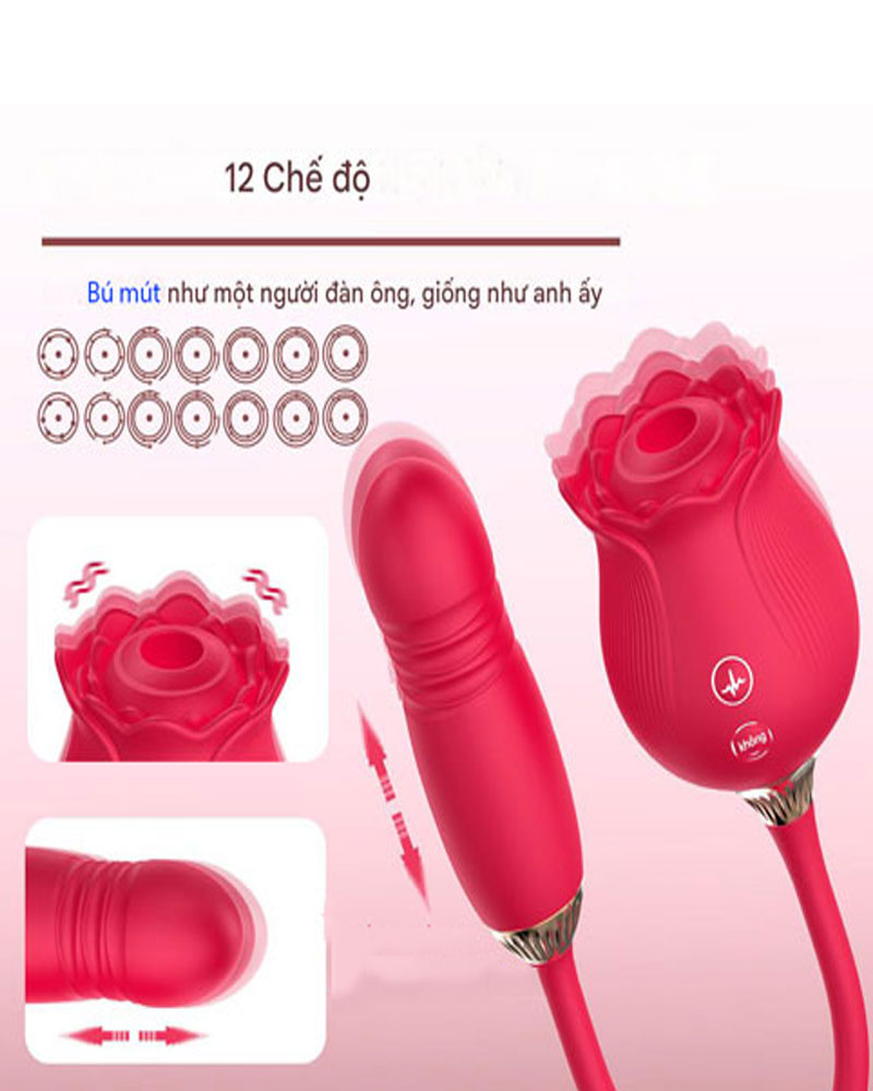 Máy Massage Vùng Kín Đa Năng – Rung, Thụt, Bú Mút Thư Giãn Máy Massage Vùng Kín Đa Năng – Rung, Thụt, Bú Mút Thư Giãn