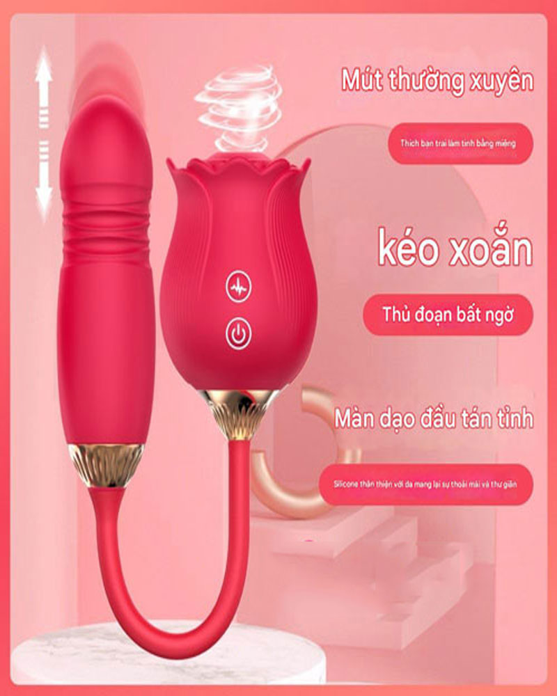 Máy Massage Vùng Kín Đa Năng – Rung, Thụt, Bú Mút Thư Giãn Máy Massage Vùng Kín Đa Năng – Rung, Thụt, Bú Mút Thư Giãn