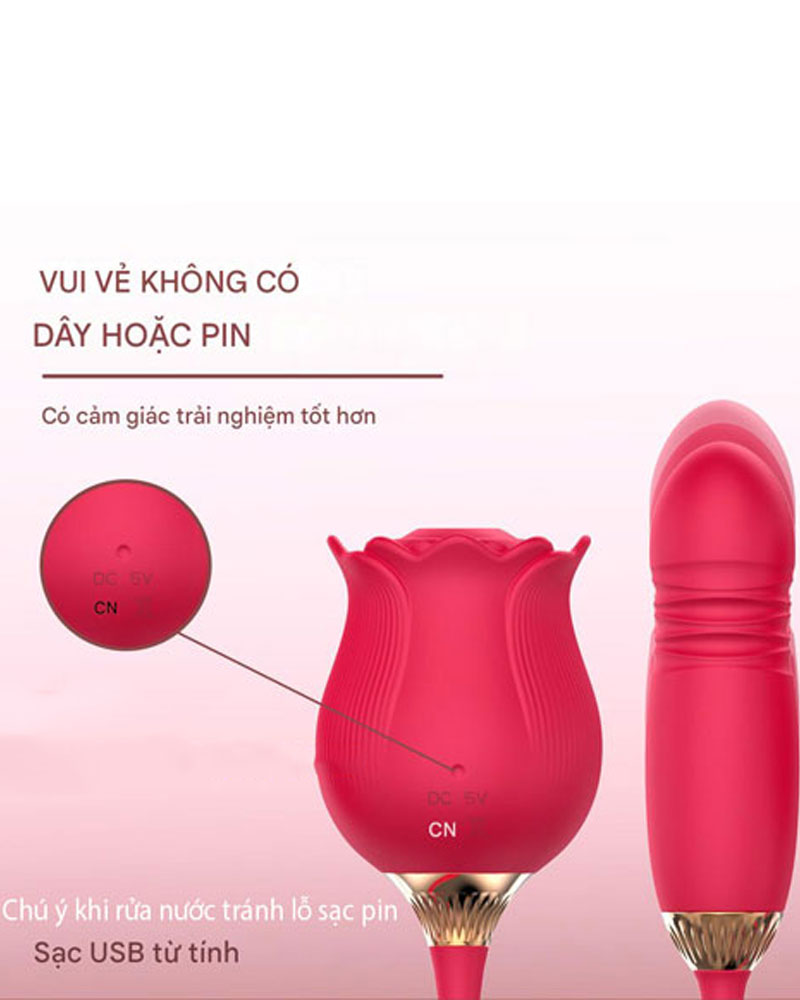 Máy Massage Vùng Kín Đa Năng – Rung, Thụt, Bú Mút Thư Giãn Máy Massage Vùng Kín Đa Năng – Rung, Thụt, Bú Mút Thư Giãn