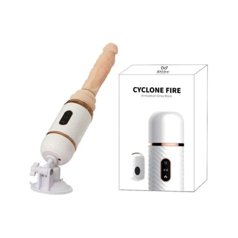 Dương vật giả gắn tường Dibe Cyclone Fire đa chức năng