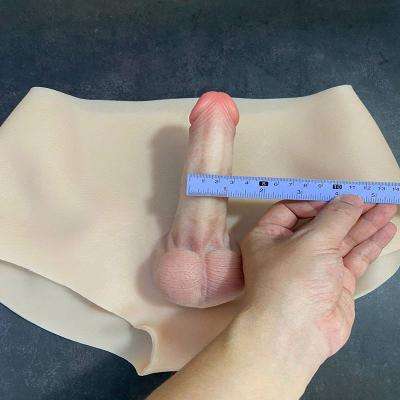 Quần silicon gắn dương vật 3cm