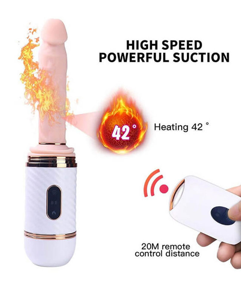 Dương vật giả gắn tường Dibe Cyclone Fire đa chức năng