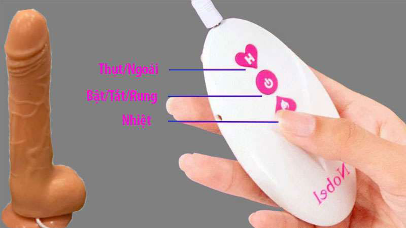 Dương vật giả hít tường rung ngoái Nobel Skin