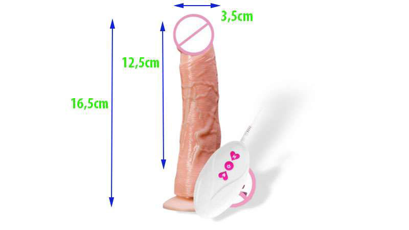 Dương vật giả hít tường rung ngoái Nobel Skin