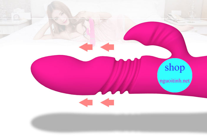 Dương vật giả rung thụt ngoáy cao cấp