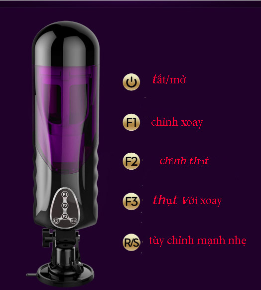  Âm đạo xoay thụt tự động Easylove