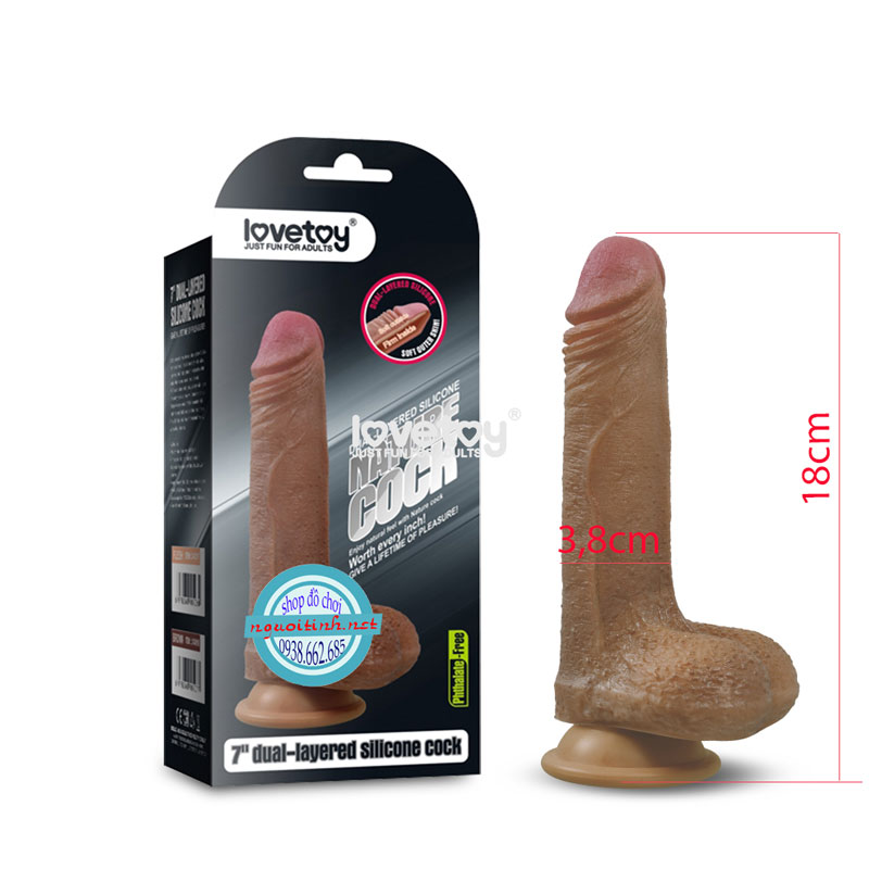 Dương vật hít tường Lovetoy 7.0