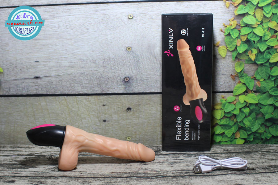 Dương vật cầm tay Xin LV rung 12 chế độ