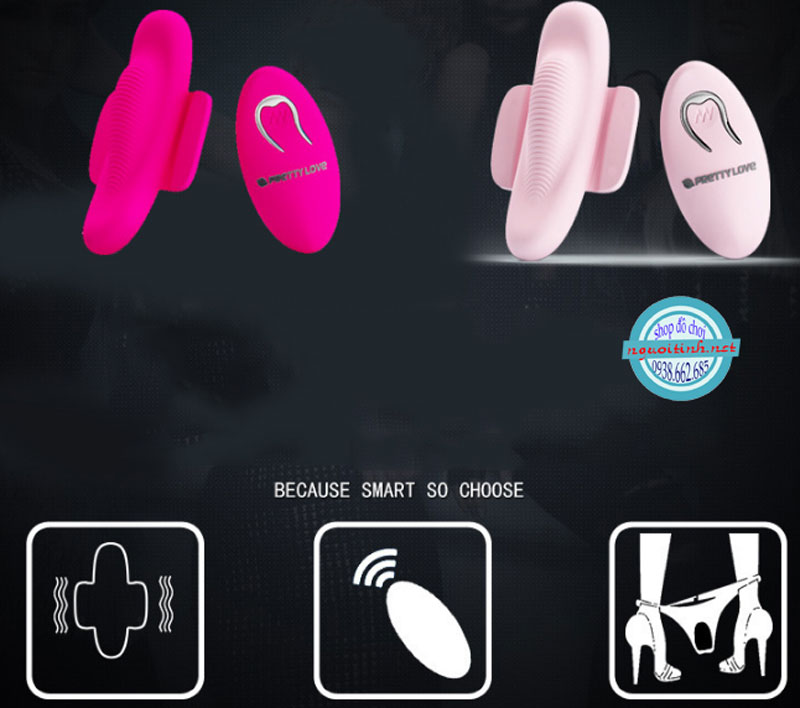 Trứng rung bắt quần chip Prettylove