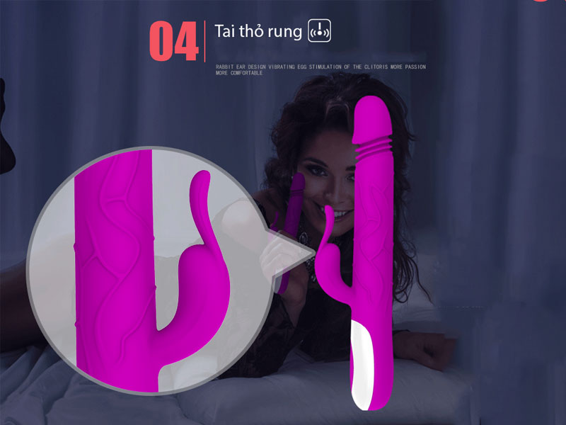 dương vật Prettylove rung thụt cao cấp